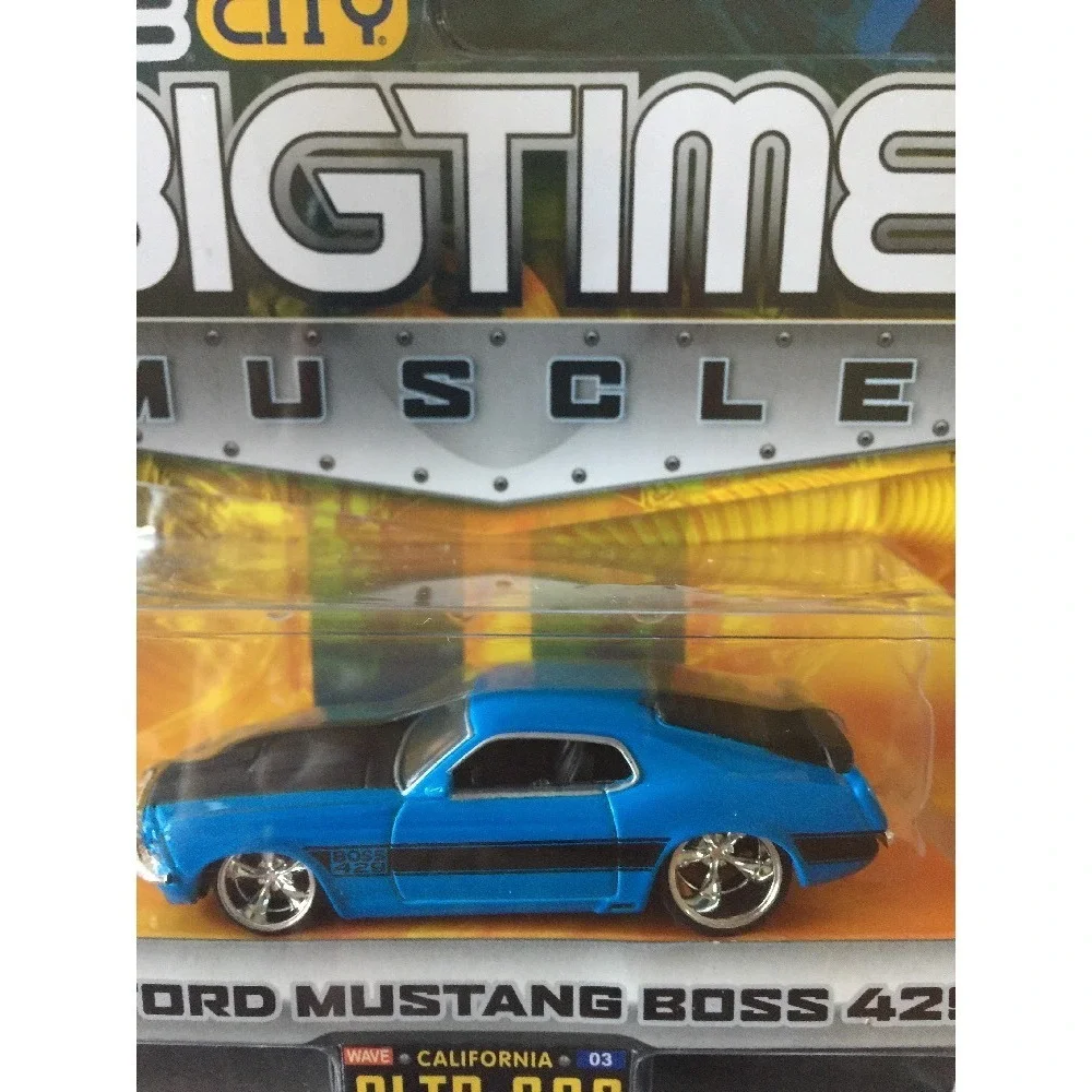 Jada Dub City BigTime Muscle 70 1970‎ Ford Mustang Boss 429 Diecast 1/64 Scale
